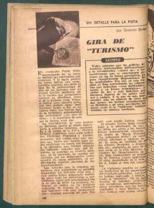 Gira de "turismo" : Un detalle para la pista