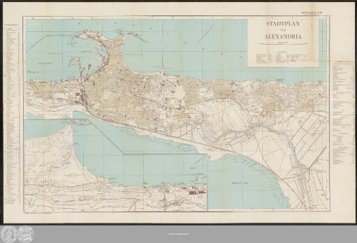 Stadtplan Von Alexandria