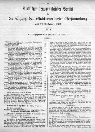 No. 8, 20. Februar 1902