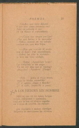 A los héroes sin nombre