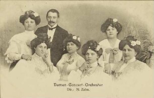 Damen-Concert-Orchester - Dir.: N. Zalm.