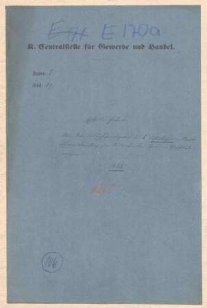 Patent des Fabrikanten C. Schlickeysen in Berlin auf eine Vorrichtung zum Auswerfen des Tons an Tonschneidmaschinen
