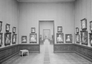 Saal der Rosalbe Carriera : Gemäldegalerie. Zweites Obergeschoss, Raum 201 (Saal der Rosalbe Carriera)