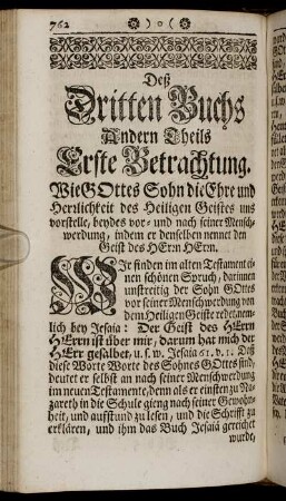 Deß Dritten Buchs Andern Theils ...