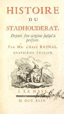 Histoire Du Stadhouderat, Depuis son origine jusqu'à présent