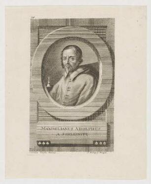 Bildnis des Maximilianus Adolphus a Schleinitz