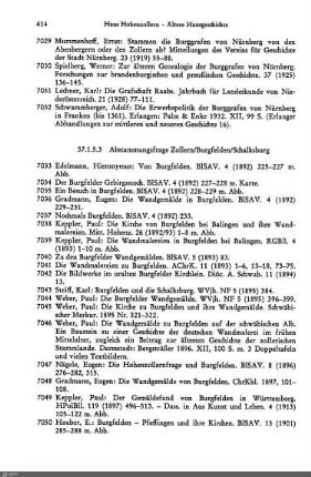 37.1.5.3 Abstammungsfrage Zollern/Burgfelden/Schalksburg