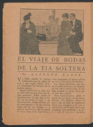 El viaje de bodas de la tía soltera