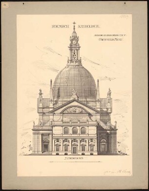 Pfarrkirche im Gartenfeld, Mainz: Ansicht von der Chorseite