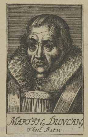 Bildnis des Martinus Duncanus
