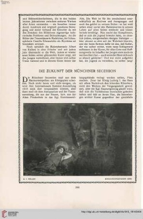 29: Die Zukunft der Münchner Secession