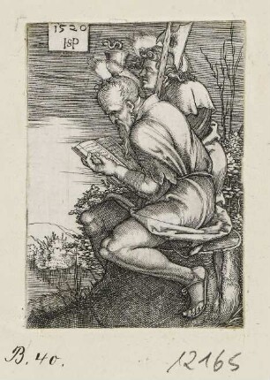 Matthäus und Johannes, Blatt 5 der Folge "Christus und die zwölf Apostel"