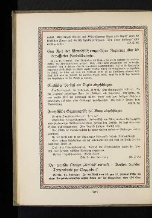 Englischer Vorstoß am Tigris abgeschlagen.