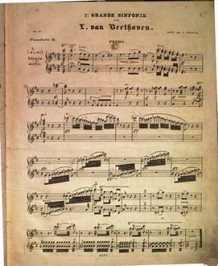 2.e grande sinfonie : en Re majeur; oeuvre 36