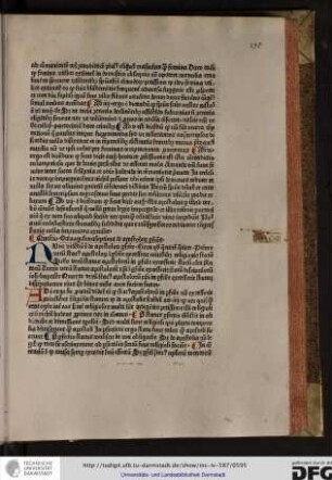 Nunc videndum est de apostolorum perfectione.