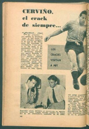 Cerviño, el crack de siempre ... : Los cracks visitan a PBT
