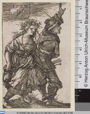Das tanzende Bauernpaar