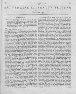 Klaiber, C. F.: Die Lehre von der Versühnung und Rechtfertigung der Menschen, ein philosophisch-exegetischer Versuch. Tübingen: Laupp 1823