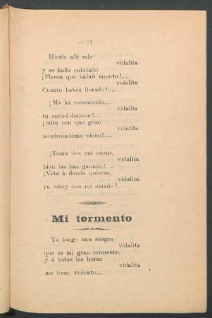 Mi tormento