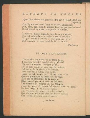 La copa y los labios