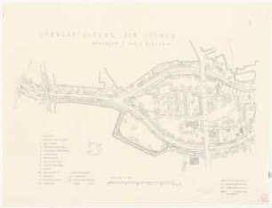 Ufergestaltung der Vechte, Nordhorn: Grundriss 1:1000