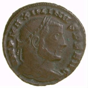 Münze, Follis, 310 - 311