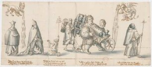 [Spottblatt auf Luther und das Papsttum]
