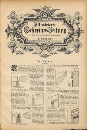 Illustrierte Schreiner-Zeitung. 5. [1887], H. 1 - 12