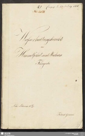 Waßerhaltungsbericht von Himmelfahrt sam̄t Abraham Fundgrube - 18.6973 4.