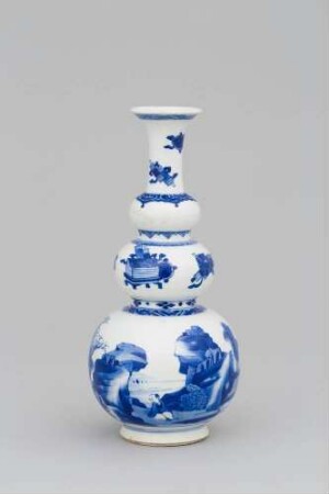 Dreifach gebauchte Kürbisvase (sanjie huluping 三节葫芦瓶)