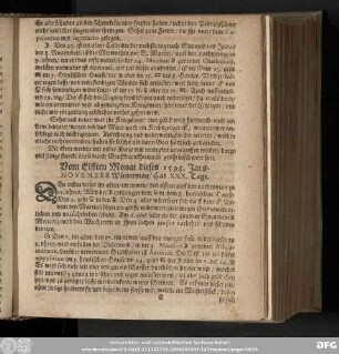 Vom Elfften Monat dieses 1595. Jars.