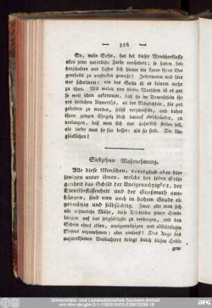 Siebzehnte Wahrnehmung.