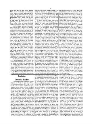 Feuilleton : Gerettete Kinder