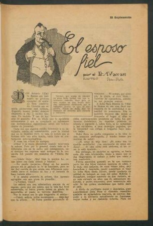 El esposo fiel : Ilustró Peña-Plata.