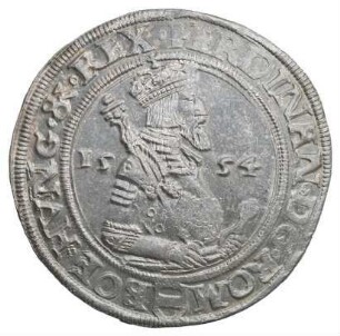Fundmünze, Taler, 1554
