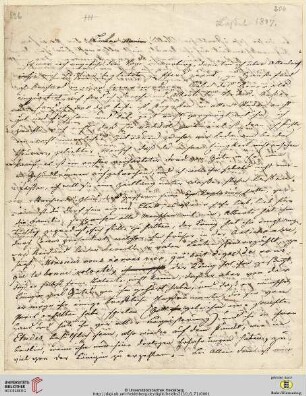 Brief von Clemens Brentano an Achim von Arnim