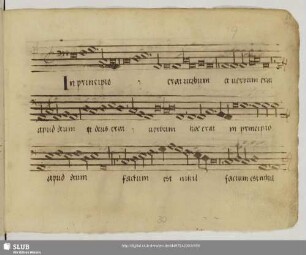 [Anonymus:] In principio erat verbum