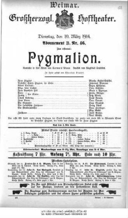 Pygmalion