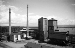 Freiburg: Blick vom Gasometer auf Kesselhäuser