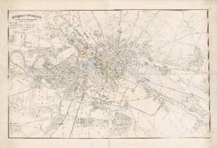 Grundriss von Berlin : nach den neusten Bestimmungen entworfen und gezeichnet