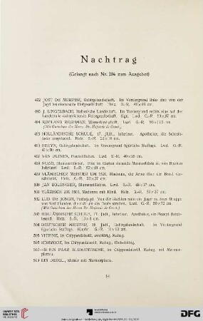 Nachtrag (Nr. 492-560)