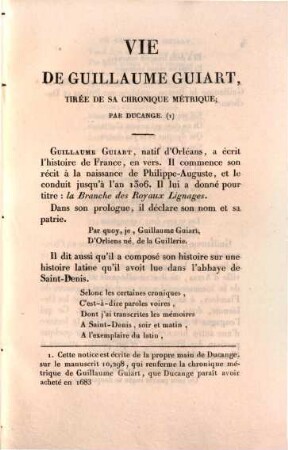 Branche des royaux lignages : chronique métrique, [1]