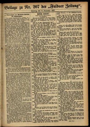 Zweite Ausgabe vom Sonntag, den 10. September 1893.