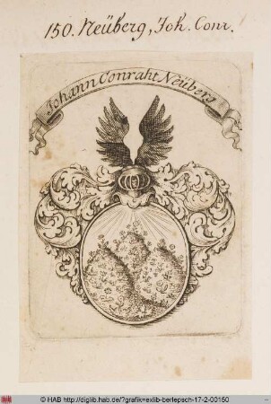 Wappen des Johann Conrad Neuberg