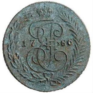 Münze, 2 Kopeken, 1786