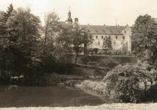 Schloss und Rittergut Pfaffroda bei Sayda von Süden