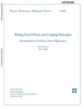 Rising food prices and coping strategies : household-level evidence from Afghanistan