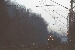 Günzburg Lok 212 100 Güterzug