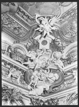 Berlin, Schloss Berlin, Rittersaal, von Andreas Schlüter, Ecke der Deckenkehlung, R.: 792.