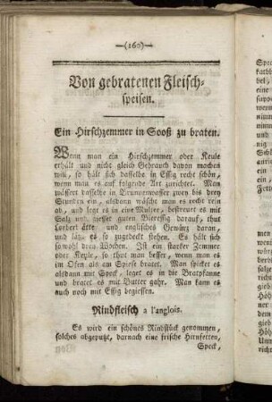 Von gebratenen Fleischspeisen.